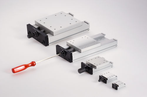 Kreuzrollenlinearführung - SVAN series - Föhrenbach GmbH, Positionier-Systeme - Aluminium / kompakt / Schwalbenschwanz