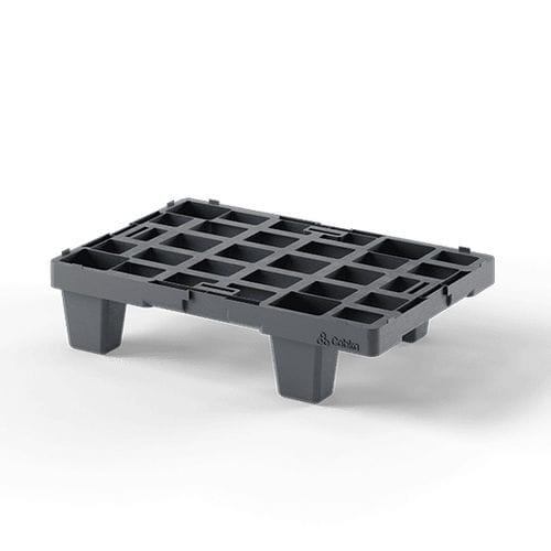Kunststoff-Viertelpalette - Nest D1 (OD-4F)  - Cabka - ISO / für Materialumschlag / Transport