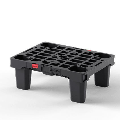 Kunststoffpalette - Nest M1 (OD-4F) - Cabka - ISO / Transport / offenes Oberdeck