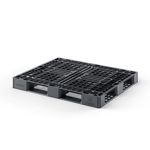 Recyclingkunststoff-Palette - Eco i3(OD-6R) - Cabka - ISO / Transport / für Materialumschlag