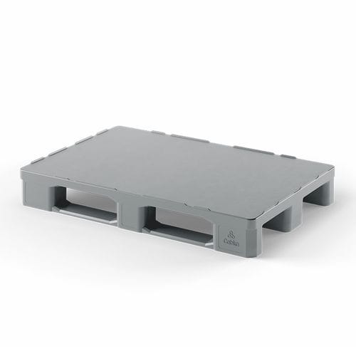 Hygienische Palette - Hygienic E7.3 (CD-3R) - Cabka - Kunststoff / Euro / ISO