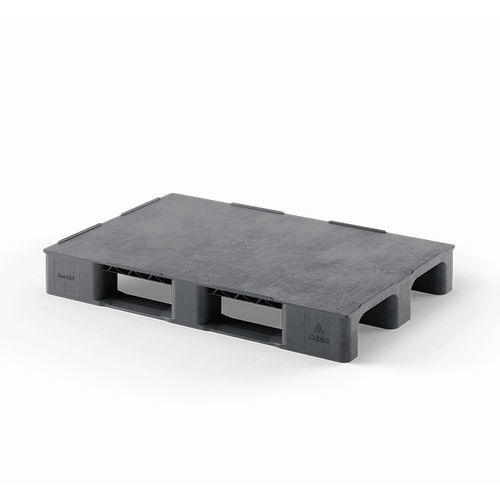 Recyclingkunststoff-Palette - Eco E5.1 (CD-3R) - Cabka - ISO / Transport / für Materialumschlag