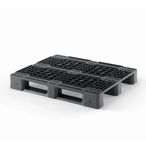 Recyclingkunststoff-Palette - Eco US5 (OD-3R) - Cabka - ISO / für mittlere Lasten / Industrie