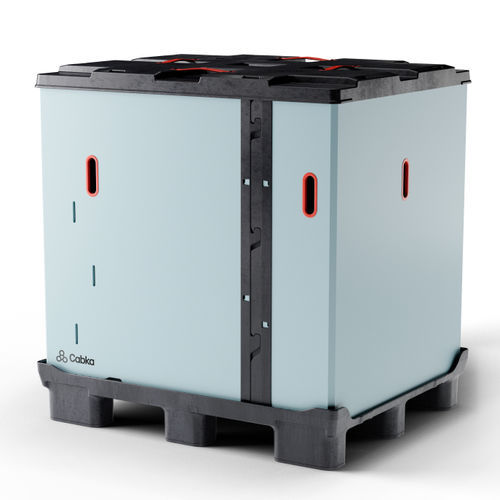 Kunststoff-Palettenbox - CabCube 4840 - Cabka - Lager / Transport / für Materialumschlag