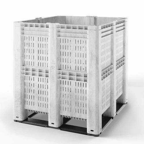 Belüftete Palettenbox - Pallet Box 6R - Cabka - Kunststoff / Lager / für Materialumschlag