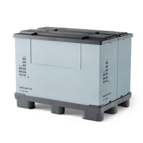 Kunststoff-Palettenbox - CabCube 3.0 (9F) - Cabka - Lager / Transport / für Materialumschlag