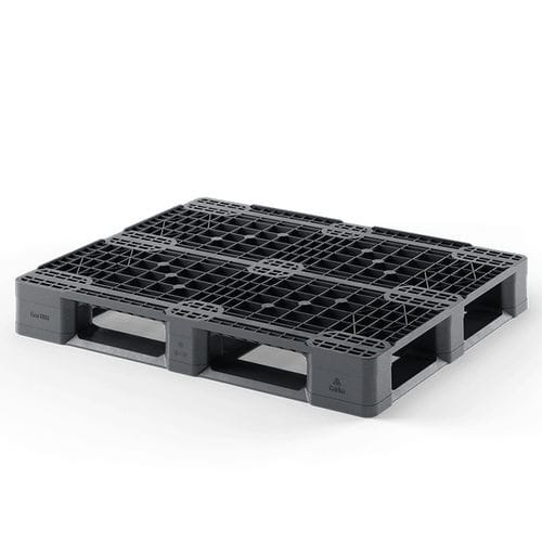 Kunststoffpalette - Eco US5 (OD-6R-M) - Cabka - Metall / ISO / Transport