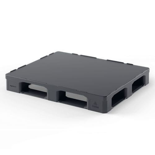 Hygienische Palette - Hygienic i7.1 recycled (CD-5R) - Cabka - Recyclingkunststoff / ISO / Transport