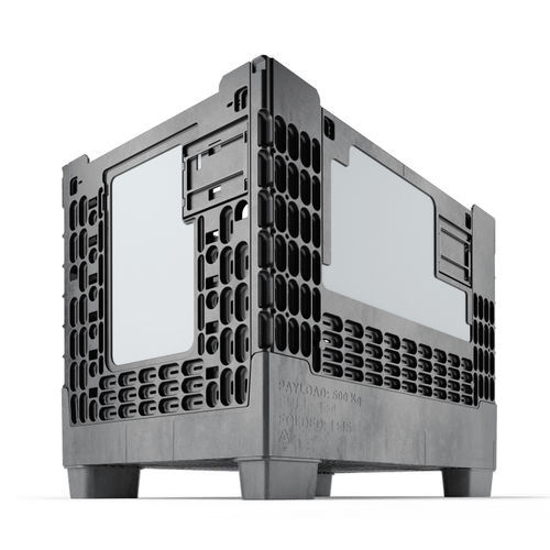 Container für Materialumschlag - CabFold Hybrid E755 4F - Cabka - Lager / Metall / Kunststoff