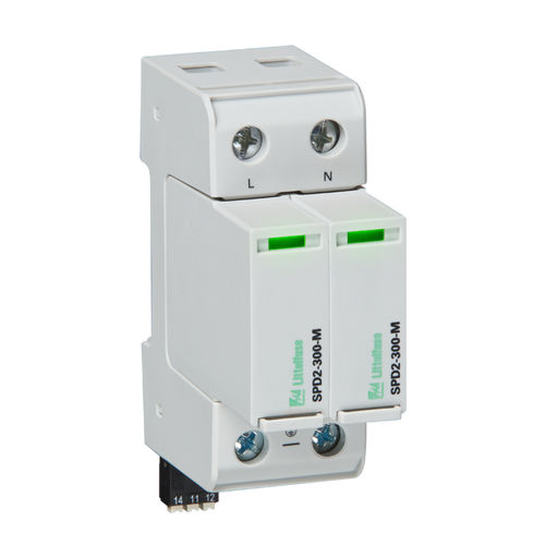 Überspannungsableiter Typ 2 - SPD2 2P+0 series - Littelfuse - Typ 1 / Klasse II / zweipolig