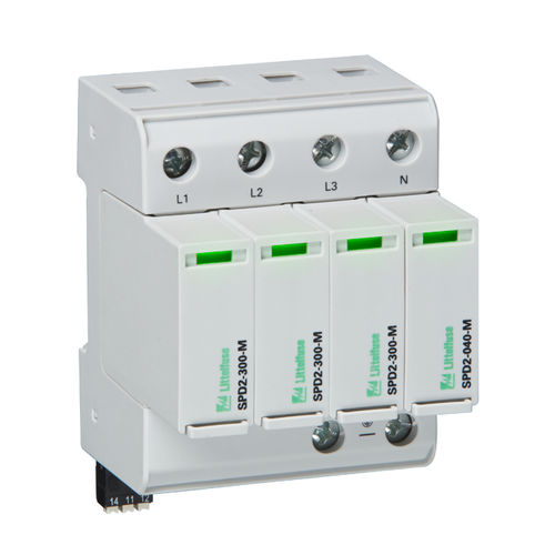 Überspannungsableiter Typ 2 - SPD2 3P+1 series - Littelfuse - Typ 1 / Klasse II / 4-polig