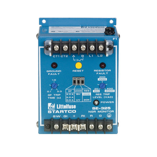 Erdungswiderstands-Überwachungssystem - SE-325 series - Littelfuse - für Transformatoren / mit Erdung