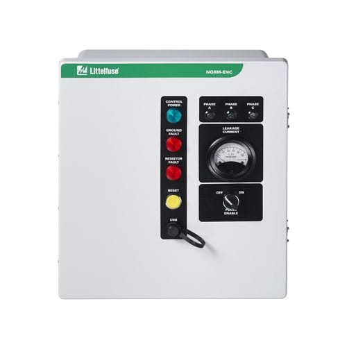 Erdungswiderstands-Überwachungsgerät - NGRM-ENC series - Littelfuse - für Transformatoren