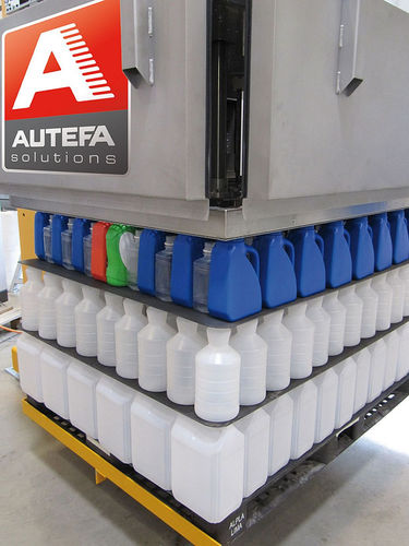 Palettierer und Depalettierer / Schicht - VacuGrip - AUTEFA SOLUTIONS - für Kunststoffflaschen / Umschlag / für Paletten