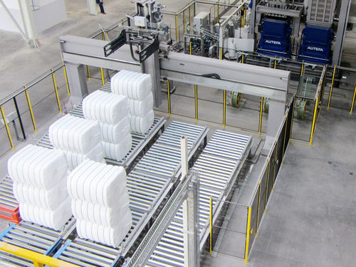 Stapelmaschine für Ballen - AUTEFA SOLUTIONS - manuell / Umschlag / automatisch