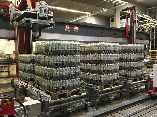 Roboter-Palettierer - AUTEFA SOLUTIONS - für Karton / kontinuierlich / automatisch