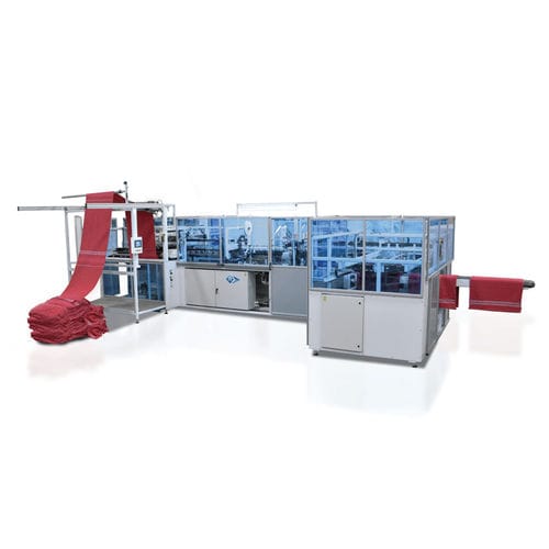 Quer-Säumanlage - ESI-1200 - AUTOMATEX - für Frottiergewebe