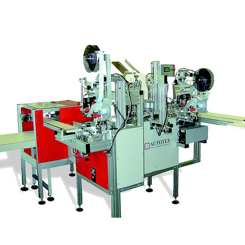 Automatische Verpackungsmaschine - CARD WRAP - AUTOTEX - Falteinschlag / für die Textilindustrie