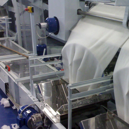 Kardiermaschine für Baumwolle - HYDRA - BONINO CARDING MACHINES - für Viskosefasern / für medizinische Anwendungen