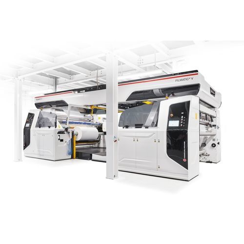 Folienwickler - FILMATIC II V - W&H Group - automatisch / für Extrusionsanlagen