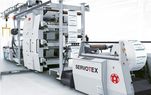 Druckmaschine für Papier - SERVOTEX - W&H Group - für Kunststoff-Folien / 4-Farben / 6-Farben