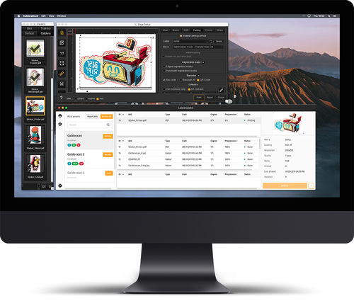 Druck-Software - CalderaRIP Version 13 - CALDERA - Browser