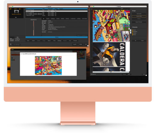 Kontrollsoftware - CalderaRIP - CALDERA - Schneid / Produktionsmanagement / Prozess