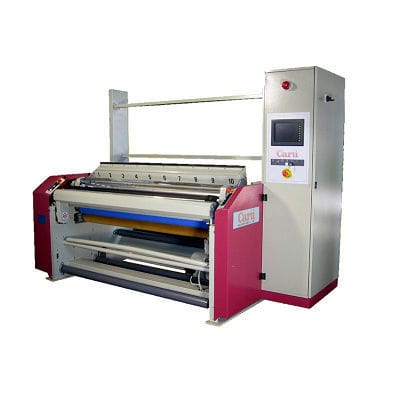 Schneidemaschine für Gewebe - CORD AVANT GARDE - CARU' - für Einzellagen-Textil / Aufspulen / für Industrieanwendungen