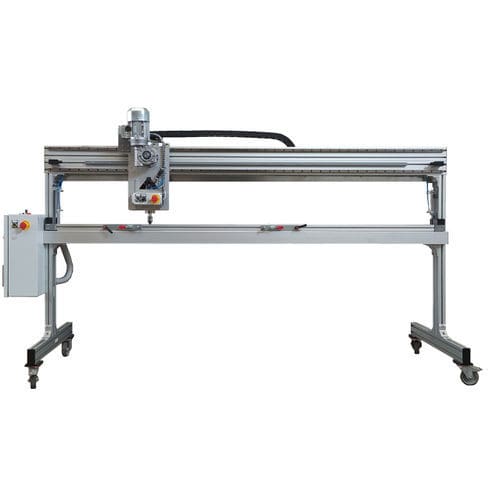 Spaltmaschine für Gewebe - URL 40 - CARU' - automatisch / Aluminium