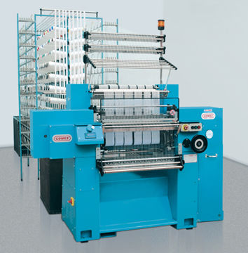 Häkel-Strickmaschine - 610 ACO - COMEZ - flach / Hochgeschwindigkeit / Industrie