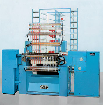 Häkel-Strickmaschine - 808 DECOR - COMEZ - flach / Hochgeschwindigkeit / Industrie