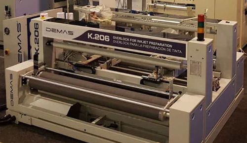 Doppelsteppstich-Nähmaschine - K.206 - DEMAS MAKINE - Zweinadel / Gewebe / stationär