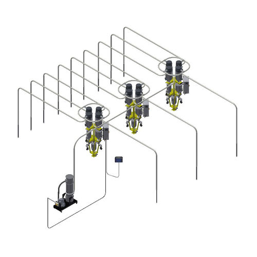 Zentrale Pneumatische Förderanlage - SMARTCONVEY - DOTECO - für Vakuumpumpen / Vakuum