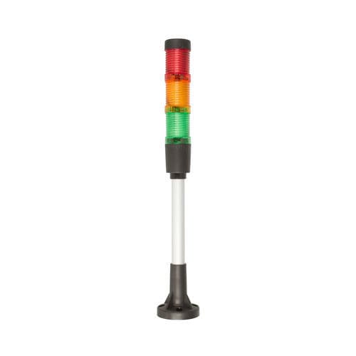 LED-Signalsäule - LED-TLM MINI ECO - Moflash Signalling - Permanent / 3-Farben / 2-Farben