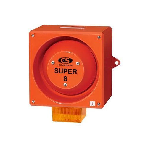 Elektronische Sirene - YL80 Super - Moflash Signalling - wetterbeständig / feuerbeständig / IP66