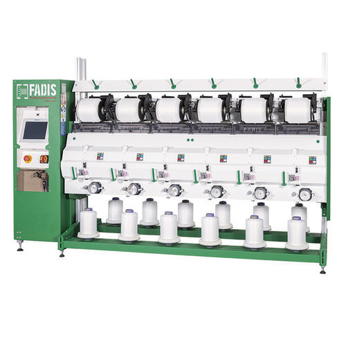 Spulmaschine für elastisches Garn - SINCRO PLUS series - FADIS - Kreuz / Präzision