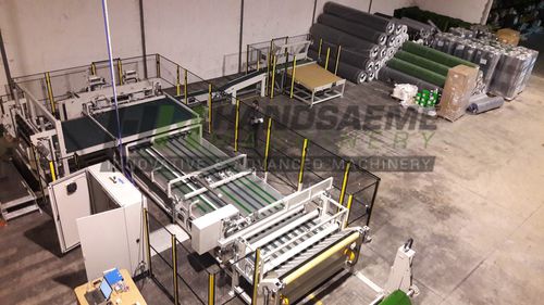 Cutter-Schneidanlage - HANDSAEME MACHINERY - für PVC / für Textil / für Teppichböden