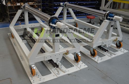 Gewebe-Abwickelmaschine - A-FRAMES - HANDSAEME MACHINERY
