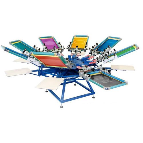 Automatische Siebdruckmaschine - CHAMELEON® series - M&R - manuell / 4-Farben / für Textilien