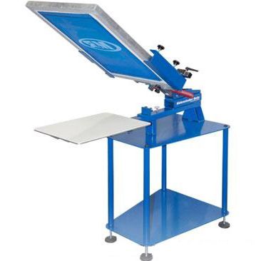 Manuelle Siebdruckmaschine - SIDEWINDER SOLO™  - M&R - Farb / für Textilien / flach