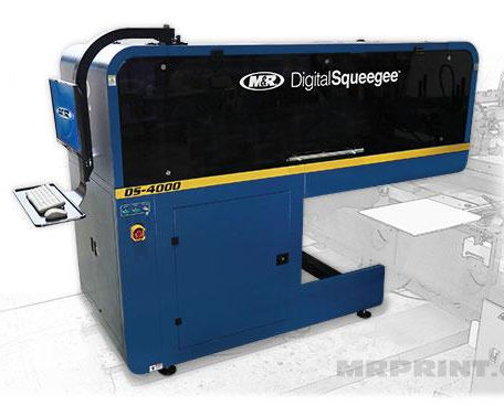 Automatische Siebdruckmaschine - DS-4000 - M&R - 8-Farben / 10-Farben / 9-Farben