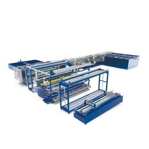 Produktionsanlage für Textil - ML-FFS - MAGETRON - automatisch