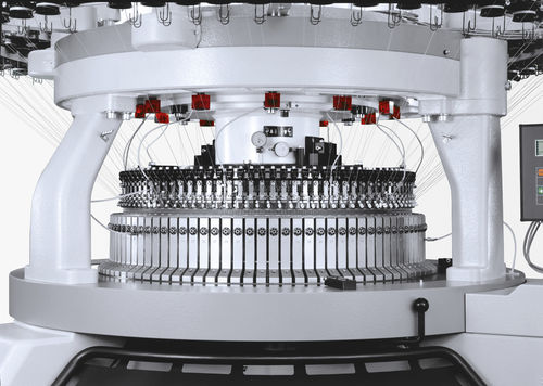 Zirkuläre Strickmaschine - OV 3.2 QCE - MAYER & CIE - Double-Jersey / Industrie