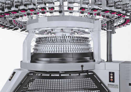 Zirkuläre Strickmaschine - OVJA 2.4 E - MAYER & CIE - Double-Jersey / Industrie