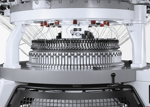 Zirkuläre Strickmaschine - IG 3.2 QC - MAYER & CIE - Double-Jersey / Industrie