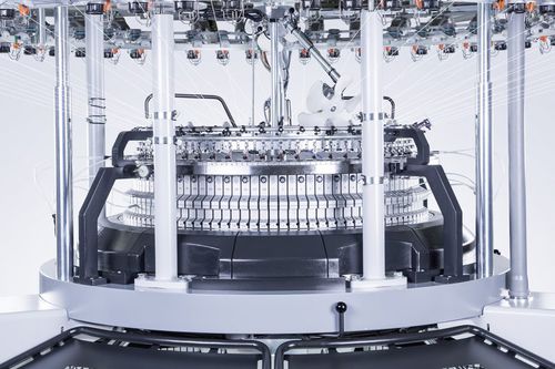 Zirkuläre Strickmaschine - MJ 3.2 E - MAYER & CIE - Single-Jersey / Industrie
