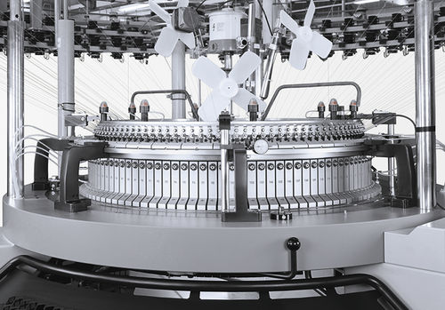 Zirkuläre Strickmaschine - MV 4-3.2 II - MAYER & CIE - Single-Jersey / Industrie