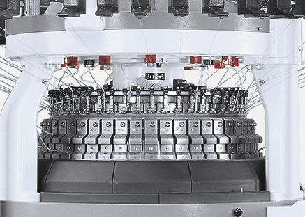 Zirkuläre Strickmaschine - OVJA 1.6 E - MAYER & CIE - Double-Jersey / Industrie