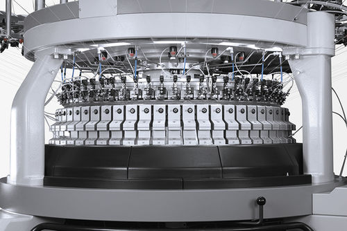 Zirkuläre Strickmaschine - OVJA 1.6 EM - MAYER & CIE - Double-Jersey / Industrie