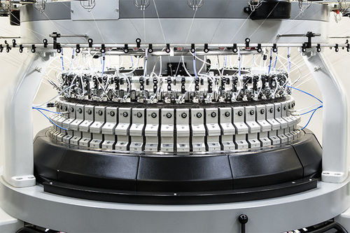 Zirkuläre Strickmaschine - OVJA 1.6 EM HS - MAYER & CIE - Double-Jersey / Hochgeschwindigkeit / Industrie
